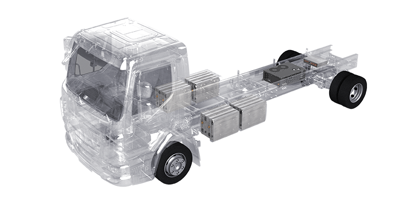 Lkw Lastkraftwagen Elektrifizierung Batteriloesungen von Webasto
